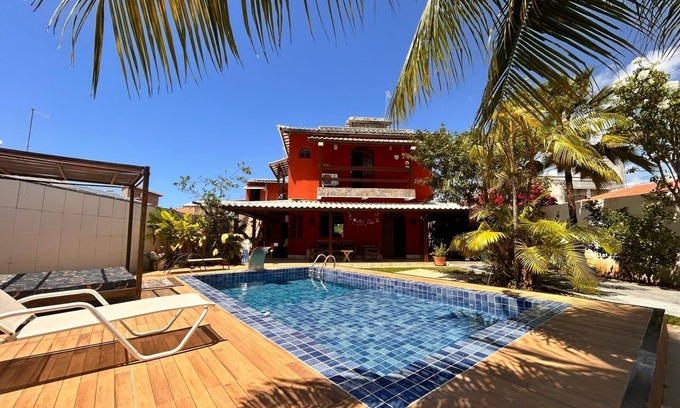 Barra do Jacuipe House | Beautiful house with 4 suites, swimming pool, complete gourmet space, 24-hour gated community