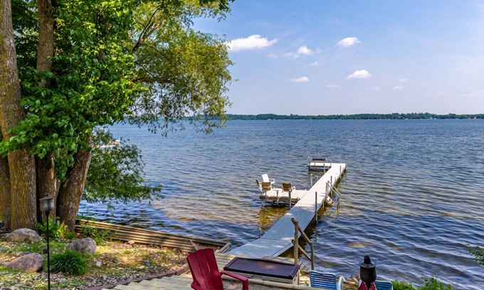 Detroit Lakes House | Beautiful Lake Sallie Views, Newly Updated Barbara Beach Lake Home