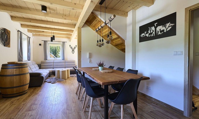 Smrzovka House | Beautiful private villa for 6 guests with WIFI, TV, terrace and parking