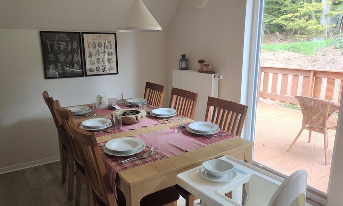 Bad Arolsen House | Beautiful private villa for 6 people with WIFI, TV, terrace and parking