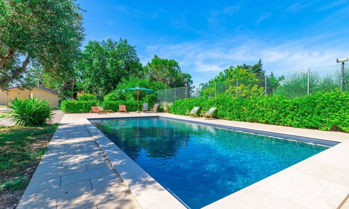 Urbisaglia House | Beautiful private villa for 7 guests with private pool, WIFI, TV, patio, panoramic view and park.