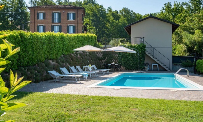 San Desiderio House | Beautiful private villa for 8 people with WIFI, private pool, A/C, TV, terrace and parking