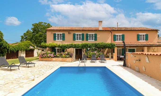 Kozljani House | Beautiful private villa for 9 guests with A/C, WIFI, private pool, TV, terrace and pets allowed
