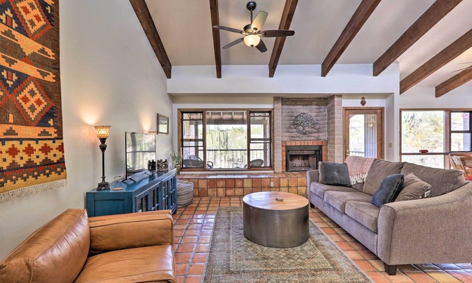 Foothills Ridge House | Beautiful 'Saguaro Vista' w/Mountain Views!