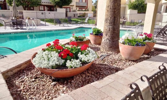 Alamos Condo | BEAUTIFUL SCOTTSDALE 2BD CONDO PRIVATE, AND QUIET, SPARKLING POOL & SPA, WIFI.