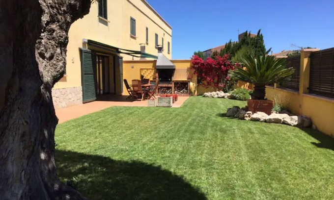 L'Armentera House | Beautiful single-family house with swimming pool.