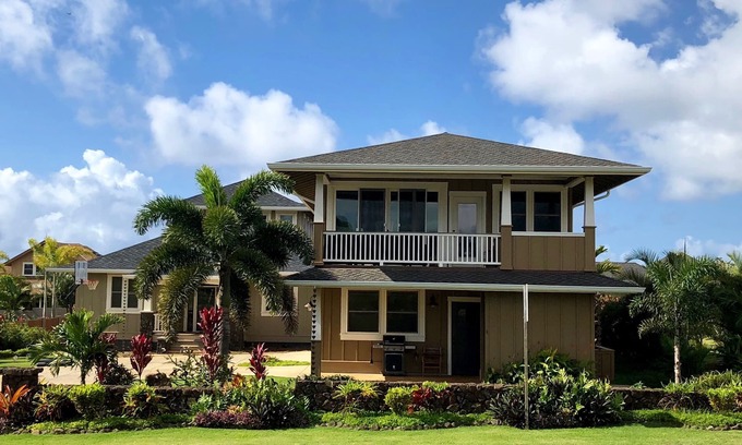 Poipu Apartment | Beautiful & Spacious upstairs Apt in Poipu Beach Estates! One Bedroom with A/C!