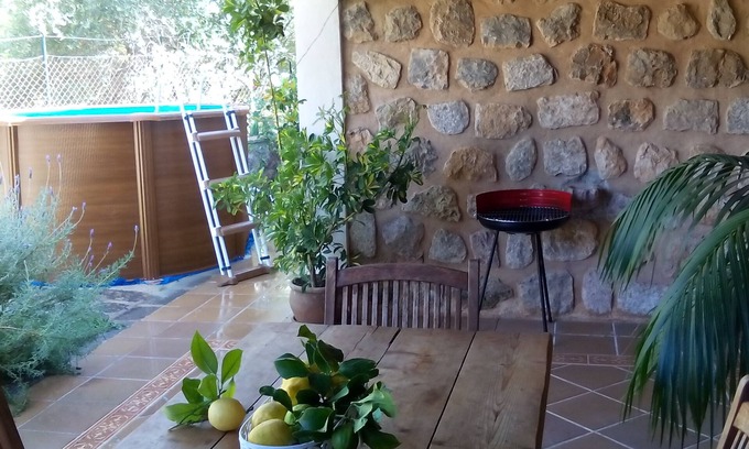 Soller House | beautiful stone house. pool and Jacuzzi bath, air conditioning. ,5minutes center