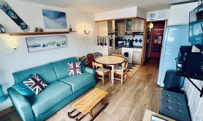 Val Claret Apartment | Beautiful Studio apartment in Tignes Val claret