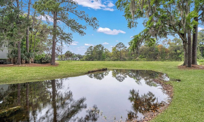 Shipyard Plantation Condo | BEAUTIFUL UPDATED VILLA IN SHIPYARD PLANTATION WITH GOLF VIEWS, HILTON HEAD