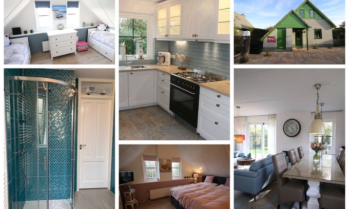 Julianadorp aan zee House | Beautiful vacation home close to the beach, fireplace, quiet location, completely fenced in