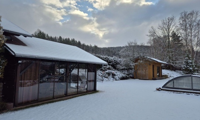 Nebahovy House | Beautiful villa for 8 guests with WIFI, hot tub, TV, terrace and panoramic view