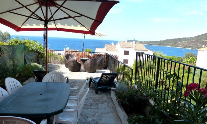 Sagone House | BEAUTIFUL VILLA WITH SUPERB TERRACE WITH SEA VIEW - 300m Beach - Sagone - South Corsica