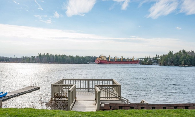 Wellesley Island House | Beautiful Waterfront Wellesley Island Property with Amazing Main Channel View
