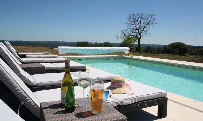 Bussiere-Galant Other | Beautifully appointed Farmhouse sleeps 6 with pool and far reaching views