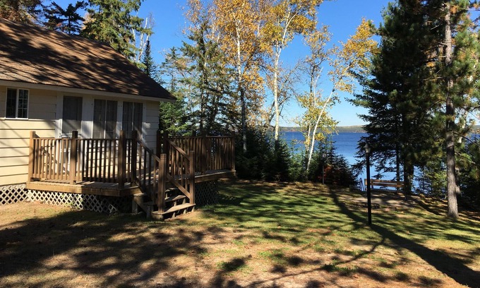 Side Lake Cabin | Beautifully Remodeled Cabin on Big Sturgeon Lake in Side Lake, Mn.