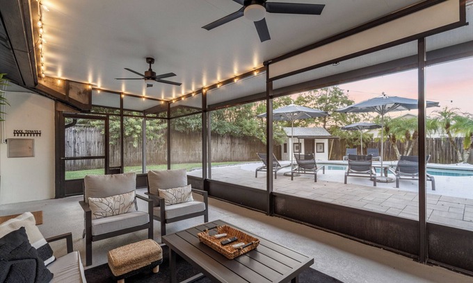 Orlando House | Beautifully Renovated, Centrally Located Pool Home
