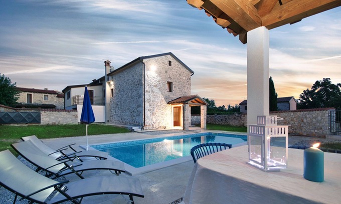 Baderna Villa | Beautifully renovated villa with pool; welcoming and pet-friendly
