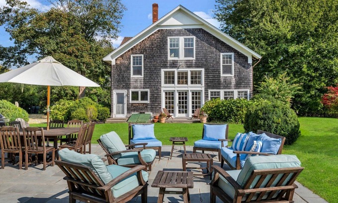 Bridgehampton House | Beautifully Restored Barn, Open First Floor Plan, Historic Charm and.