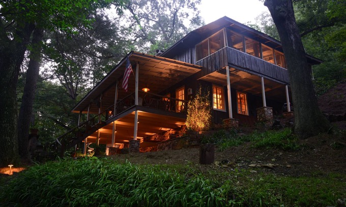 Wiley Cabin | Beautifully Restored Historic Mountain Cabin-A Tree House in the Woods