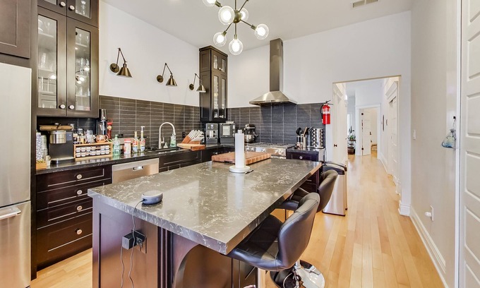 Castro District House | Beautifully updated, this modern apartment blends contemporary design with the rich history of the Castro—just steps from Harvey Milk’s former home and iconic camera shop, and above a favorite neighborhood coffee spot.