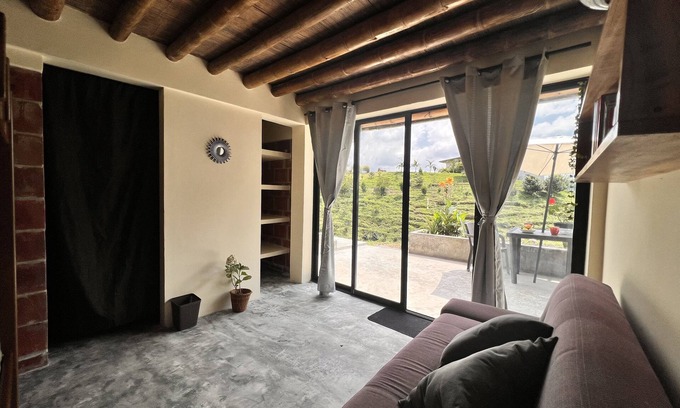 Filandia Ski Chalet | Bedroom 1 for 3 with private bathroom