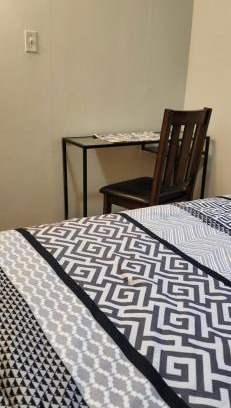 Mississauga House | Bedroom with double bed