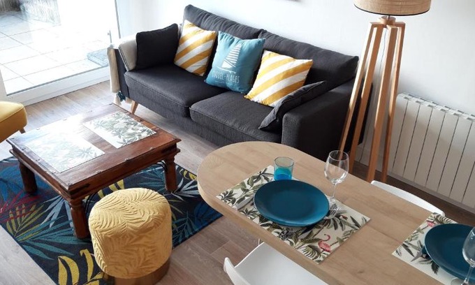 Guidel Apartment | Bel Appartement 11 au rez chaussée vue mer au Maeva
