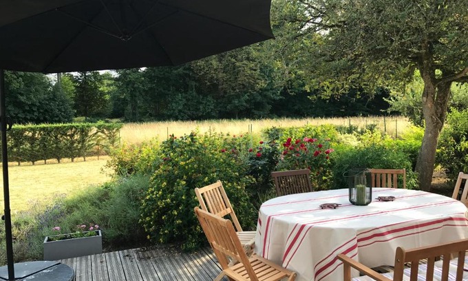 Ardentes House | Belle Dépendance du Château le Parc avec sa piscine