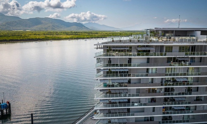 Cairns Central Business District Apartment | Belle Escapes 14 Harbour Lights with tranquil ocean views