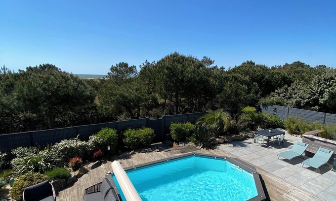 Saint-Brevin-les-Pins House | Belle Maison en Bord de Mer, Avec Piscine, Dans un Environnement Naturel Unique