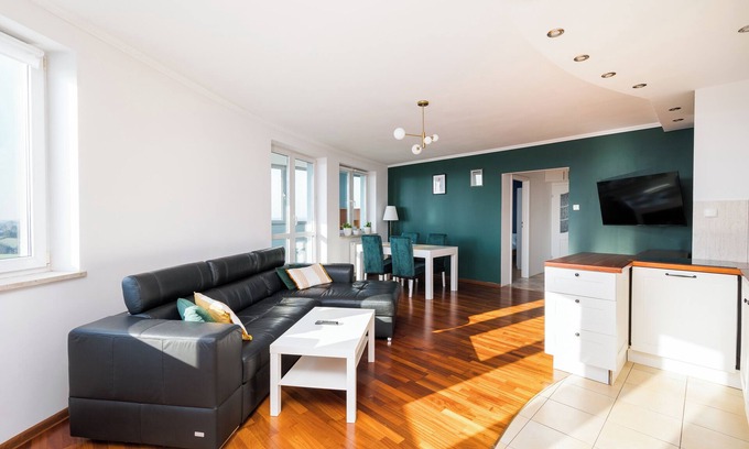 Warsaw Apartment | Bemowo Narwik Malachite Apartment