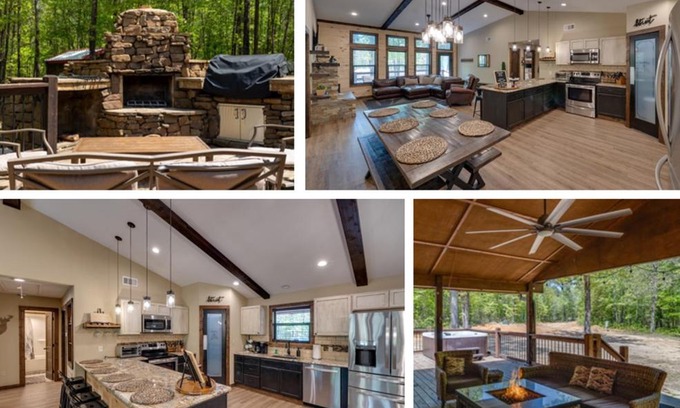 Pickens House | Bent Tree Cabin, on Private 12.5 Acres + Hot Tub
