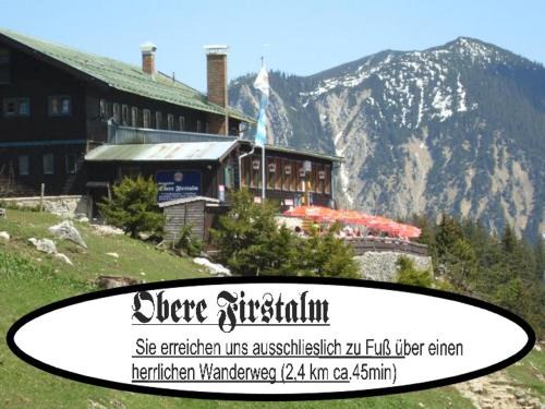 Spitzingsee Hotel | Berggasthof Obere Firstalm