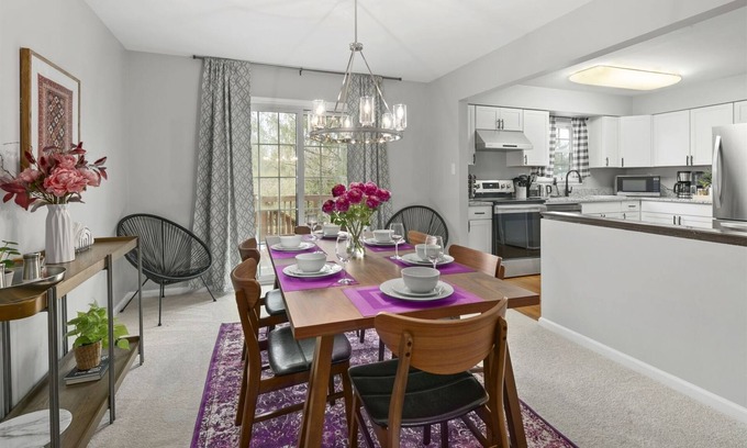 Potomac Falls House | Berkeley: Decked Patio & Near DC