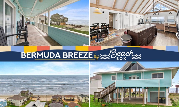 Bermuda Beach House | Bermuda Breeze - 2nd Row Beach House with Ocean Views