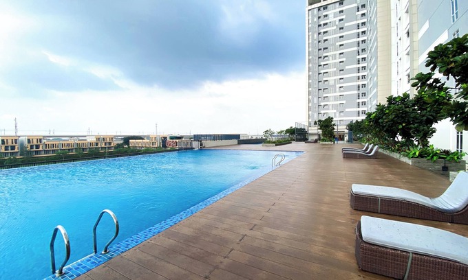 Cikarang Apartment | Best Choice Combined 2BR Vasanta Innopark Apartment