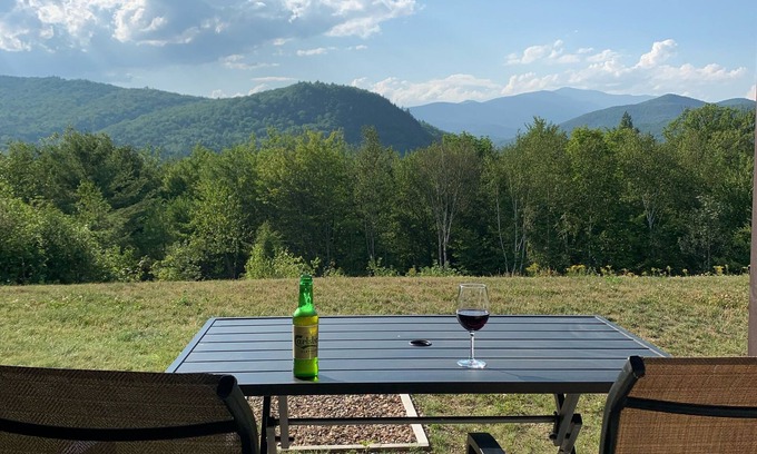 Jackson Condo | Best view of Mt. Washington. 1 mile to Storyland! Near Attitash&Cranmore. Hiking