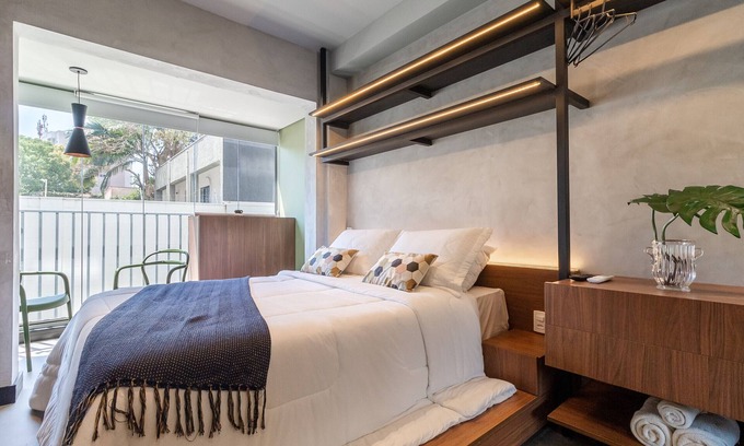 Santo Amaro Apartment | BeUrban 107' Brooklin