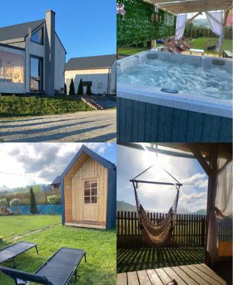 Myczkowce Apartment | Bieszczadzkie BOHO stodoły z jacuzzi i sauna na wyłączność