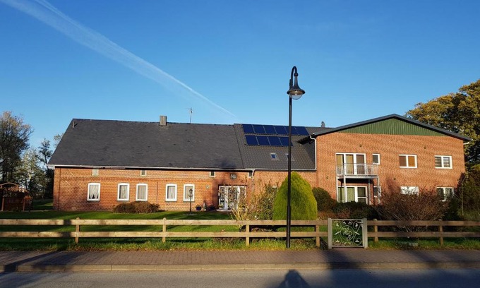 Nordleda Apartment | Biolandhof Dorn Highlander vom Elbdeich