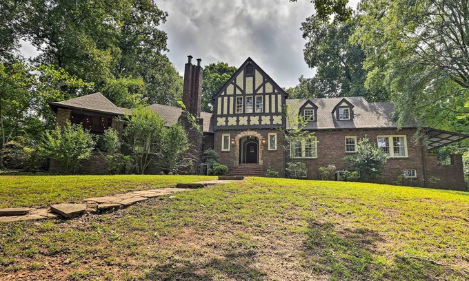 New Castle House | Birmingham Tudor-Style Chalet on Over 2 Acres!
