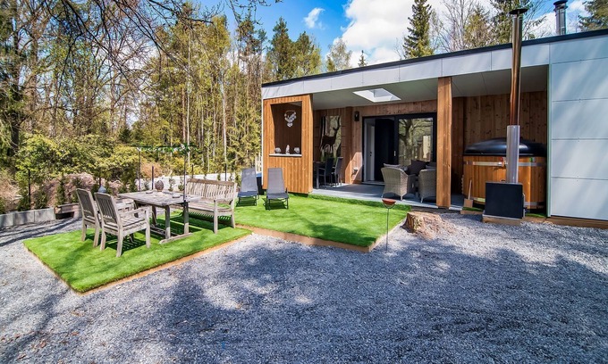 Biron Ski Chalet | Biron Home with Barrel Sauna