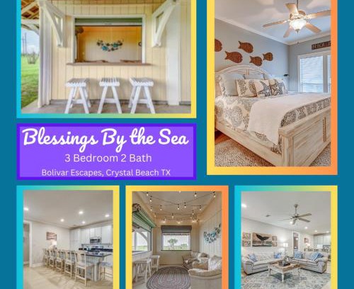 Port Bolivar House | Blessings by the Sea by Bolivar Escapes