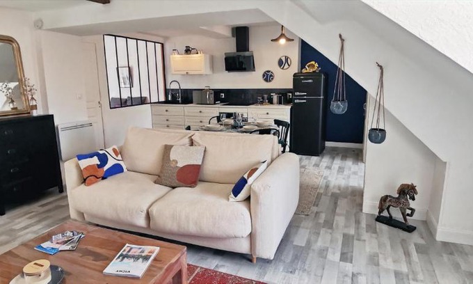 Cœur de Ville Apartment | Bleu - Éden - appartement moderne en hypercentre