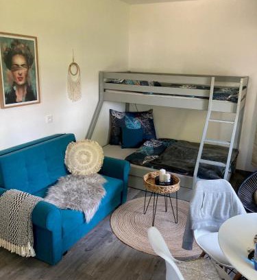 Cerna V Posumavi Apartment | Blue apartment Jestřábí