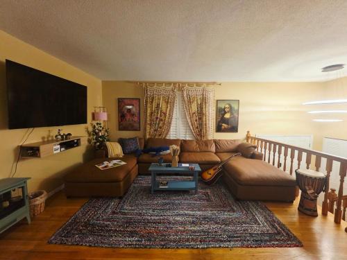 Maryland Heights House | Blue Boho Music and Meme House Four Bedroom Home with Arcade near Westport Plaza