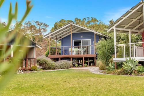 Aldinga Beach House | Blue Cabin Bliss at Aldinga Bay Holiday Village