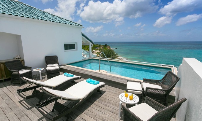 Plum Bay Villa | Blue Dove | Beach Front - Located in Fabulous Cupecoy with Private Pool
