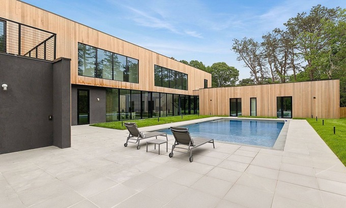 East Hampton North House | Blue Jay Villa by Rove - Family Home with Heated Pool, Sauna & Gym